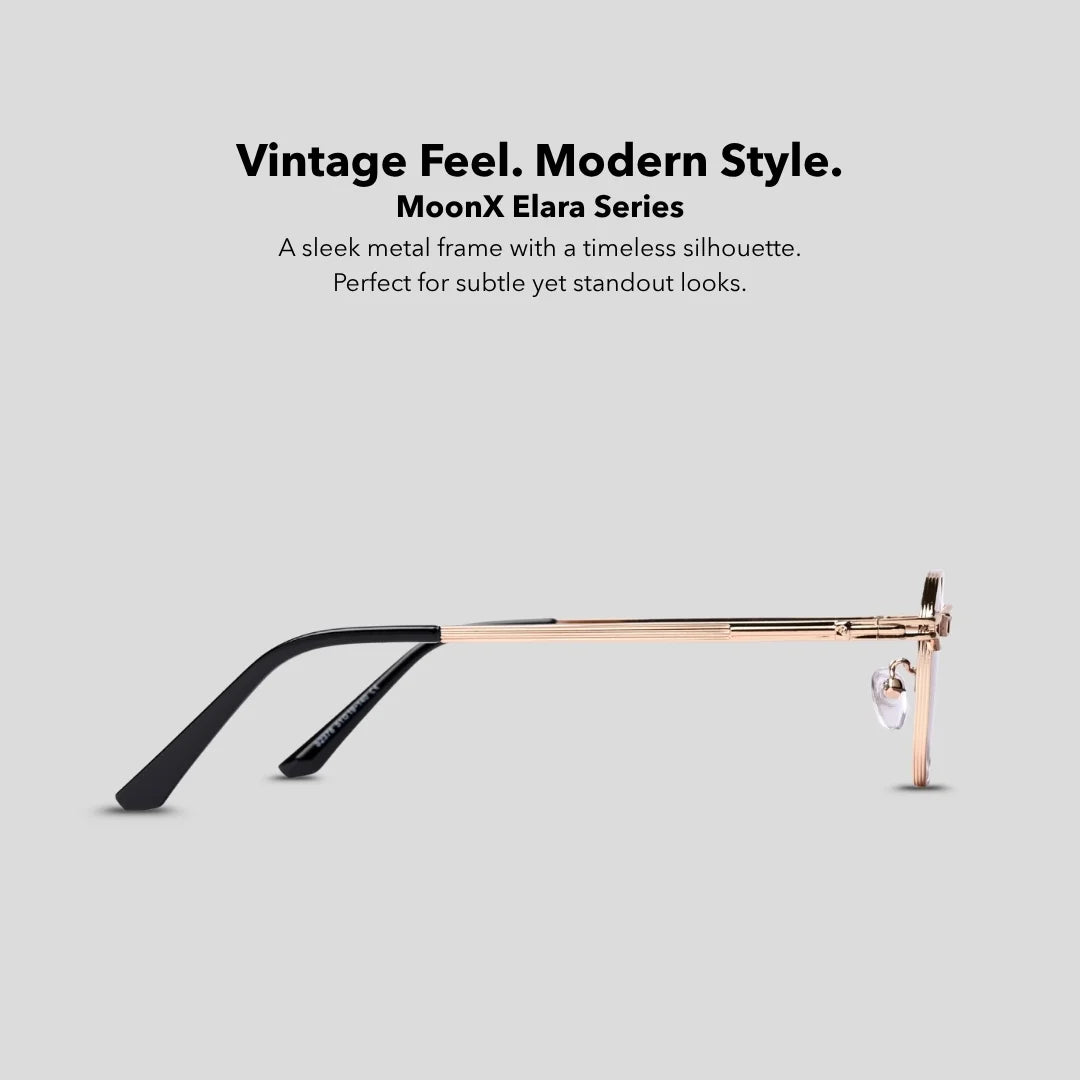 MOONX ELARA S1 – UV400 Rectangular Sunglasses (Unisex)