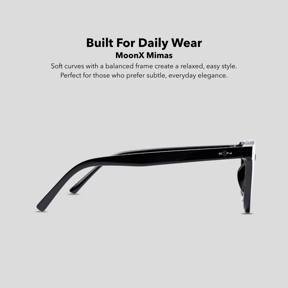 MOONX MIMAS S1 – UV400 Cat‑Eye Sunglasses (Unisex)