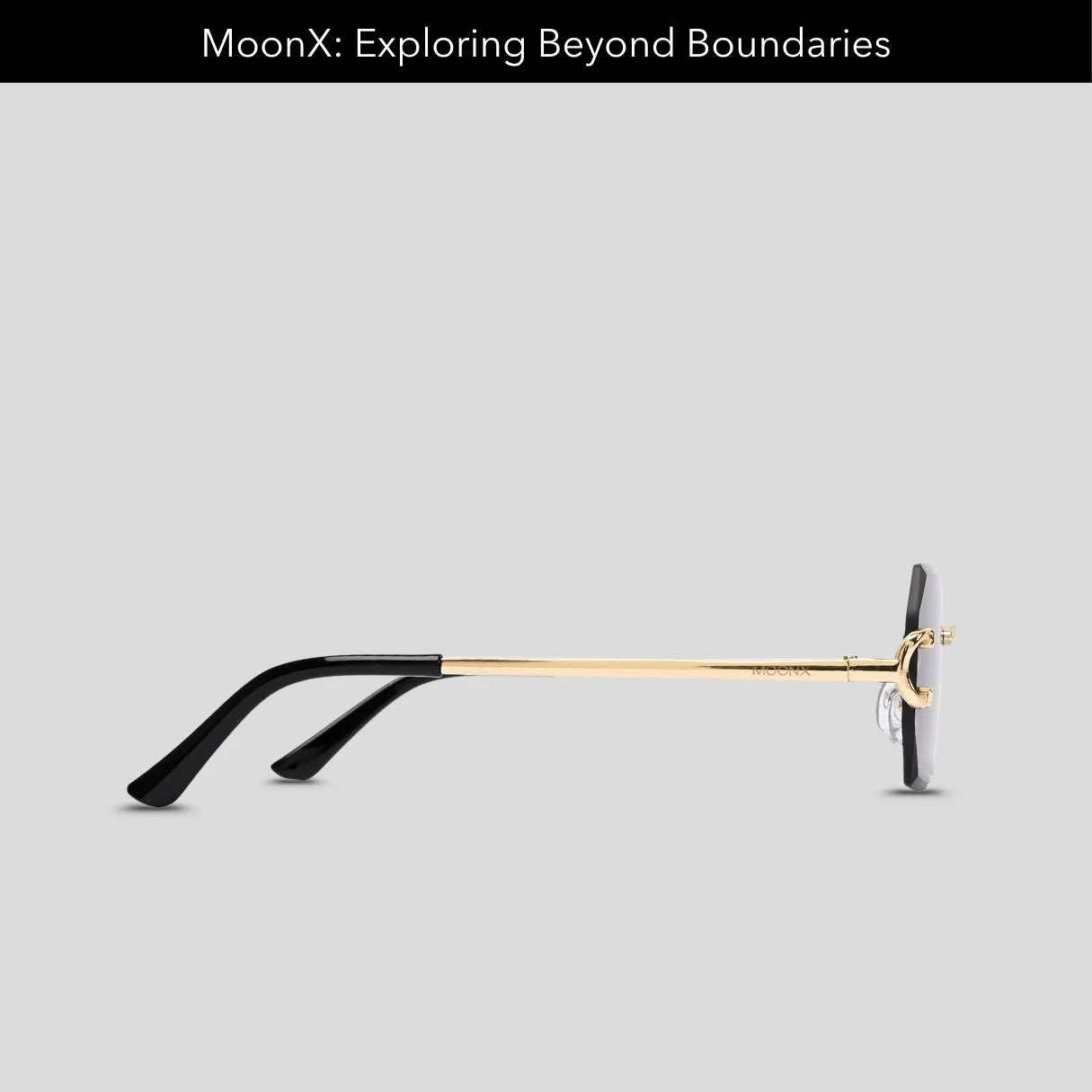 MOONX EUROPA S1 – UV400 Rimless Inspired-Design Sunglasses (Unisex)