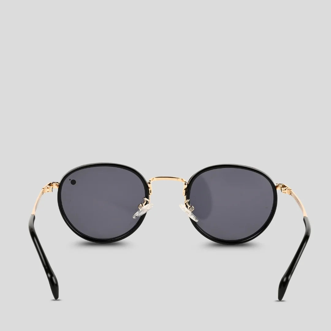 MOONX GALAXY S3– UV400 Round Luxury Metal Sunglasses (Unisex)