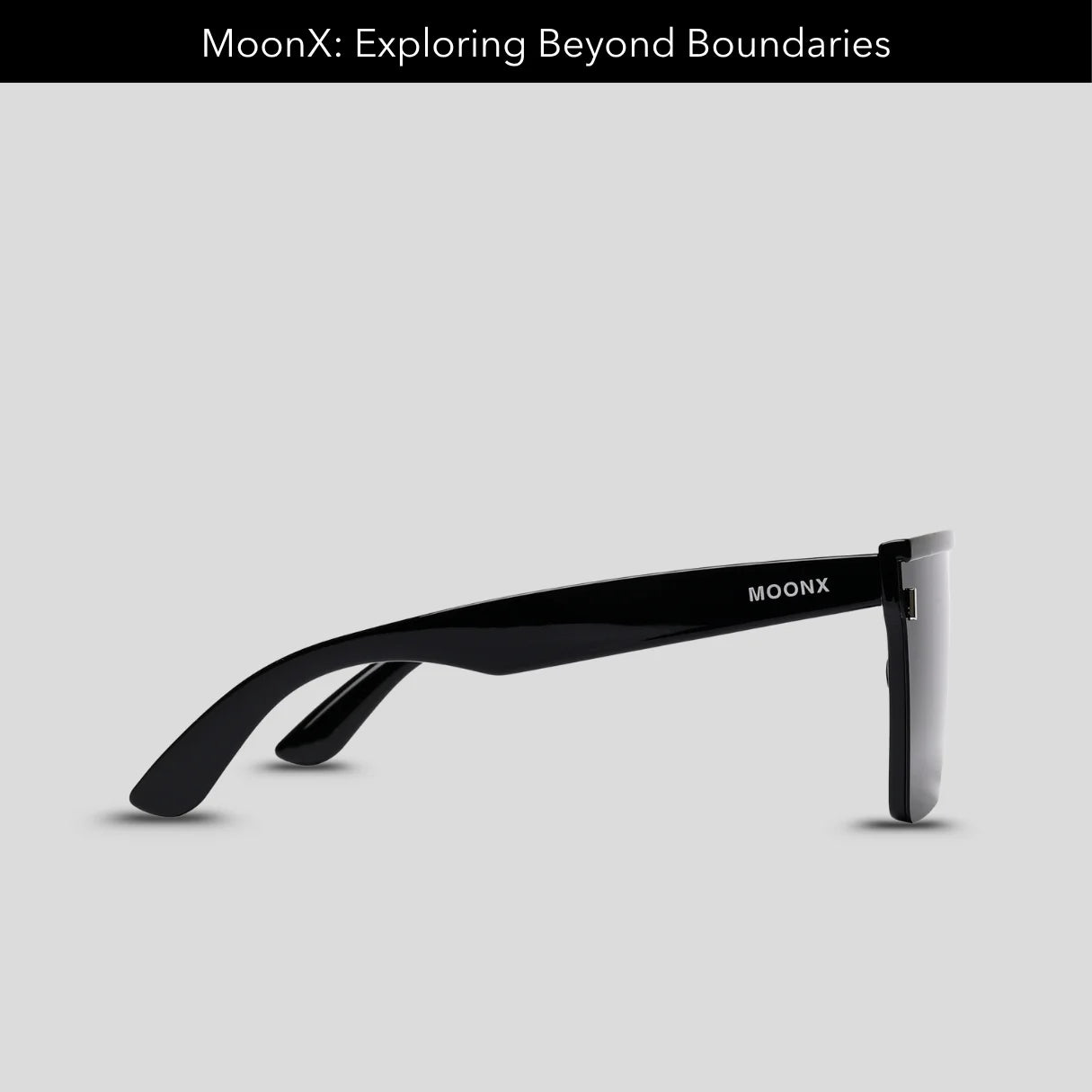 MOONX TREND SETTER – Polarised Rectangular Luxury Sunglasses (Unisex)