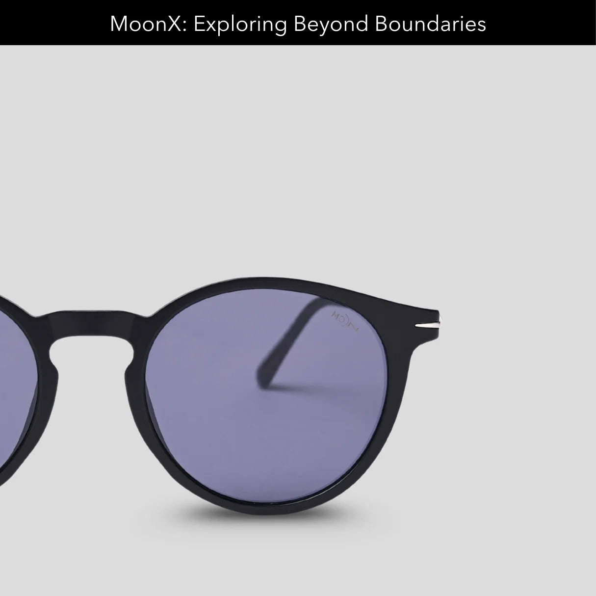 MOONX ORBIT S1 – Polarised Round Metal Frame Sunglasses (Unisex)