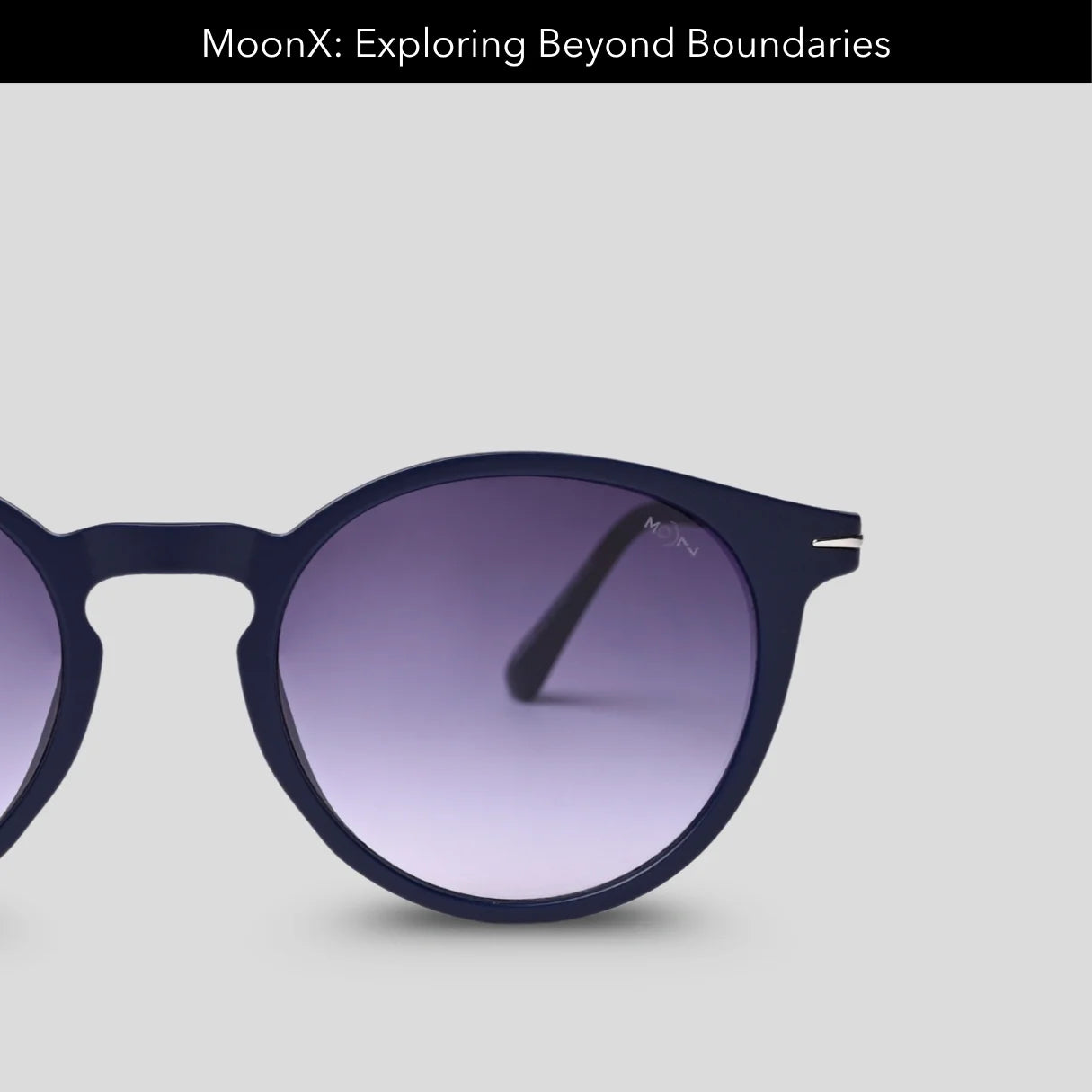 MOONX ORBIT S3 – Polarised Round Metal Frame Sunglasses (Unisex)