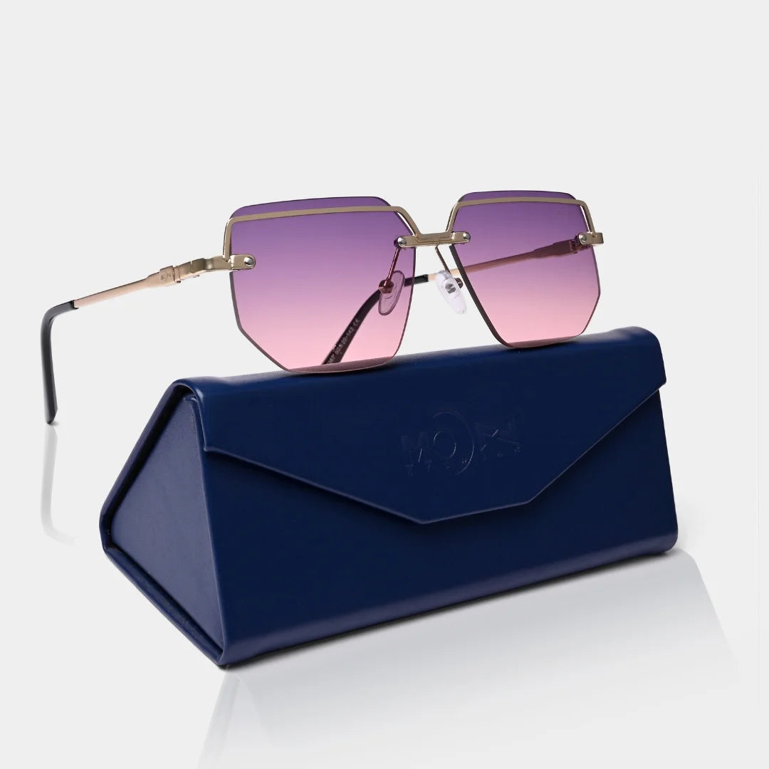 MOONX DEIMOS S4 – Futuristic Metal Frame Sunglasses (Unisex)