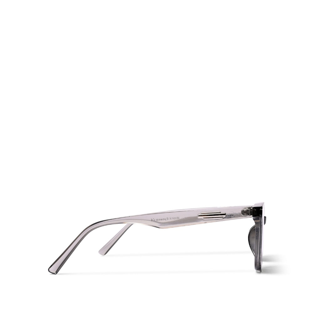 MOONX NEREID S1 – UV400 Cat‑Eye Metal Sunglasses (Unisex)