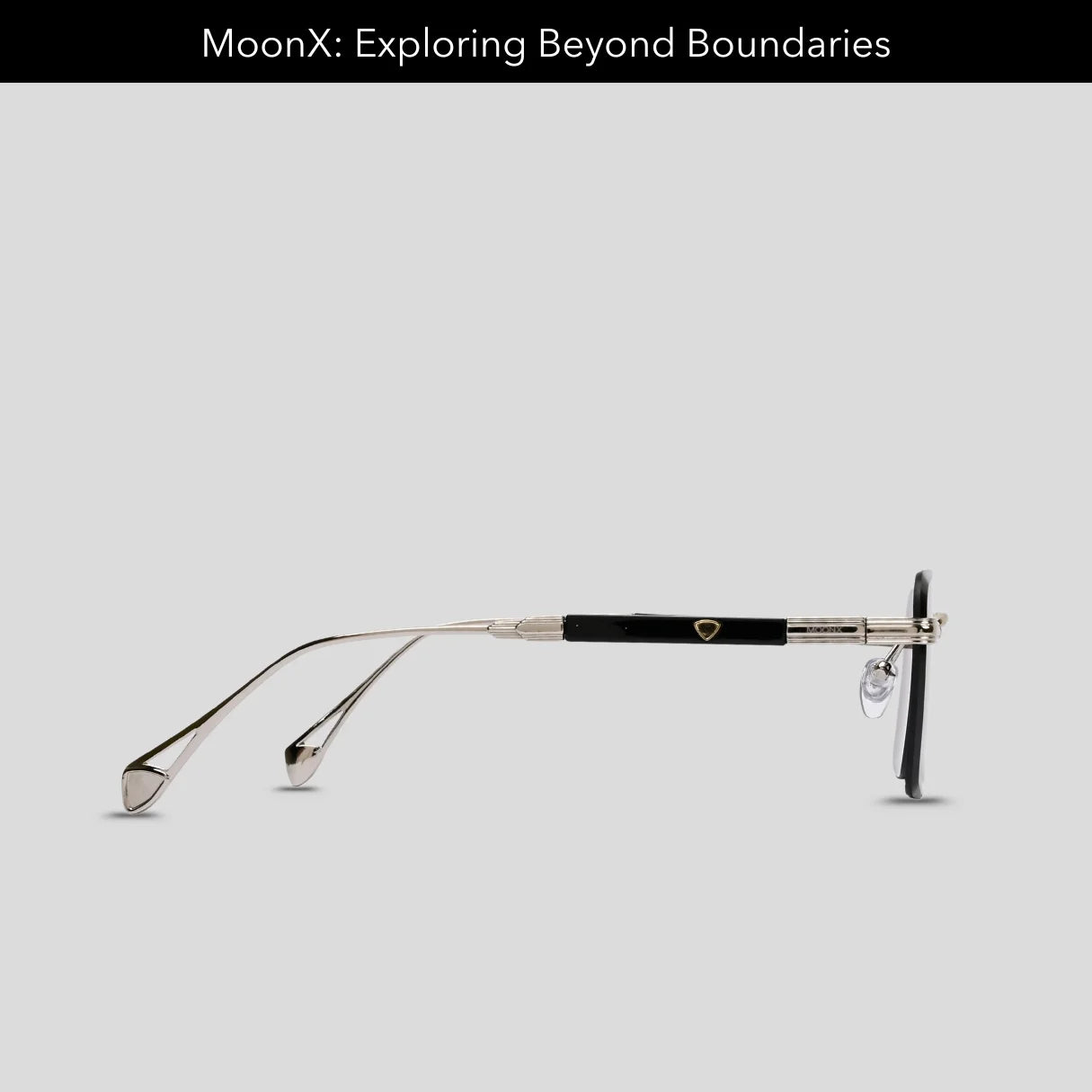 MOONX CALLISTO S2 – UV400 Rimless Rectangular Sunglasses (Unisex)