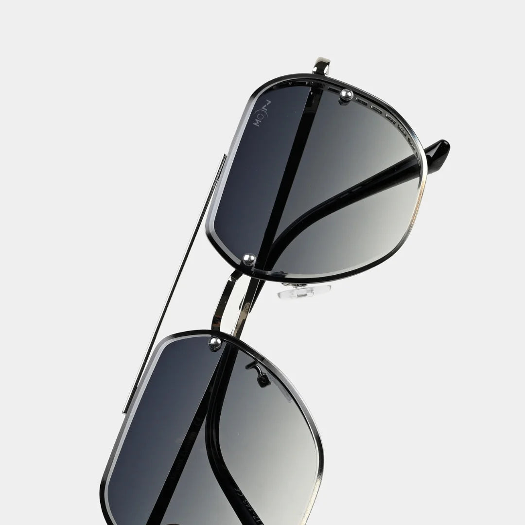 MOONX MAJOR S3 (EXCLUSIVE) – UV400 Aviator Metal Frame Sunglasses (Unisex)