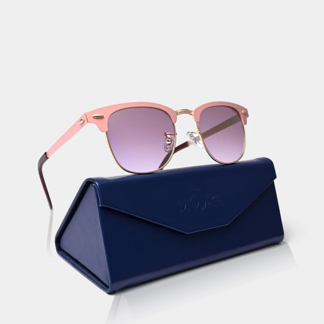 MOONX CLASSIC CLUB S6 – Polarised Clubmaster Sunglasses (Unisex)