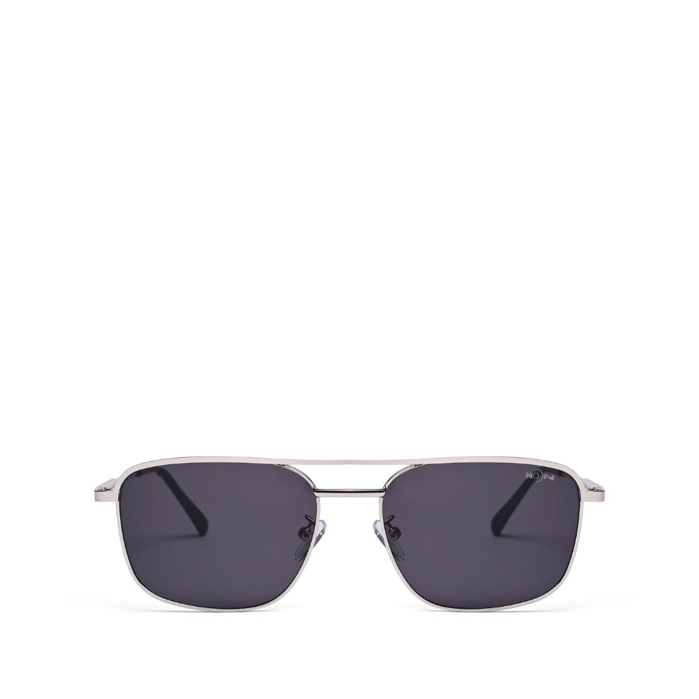 MOONX Z-AUTONOE S2 – UV400 Rectangular Metal Frame Sunglasses (Unisex)