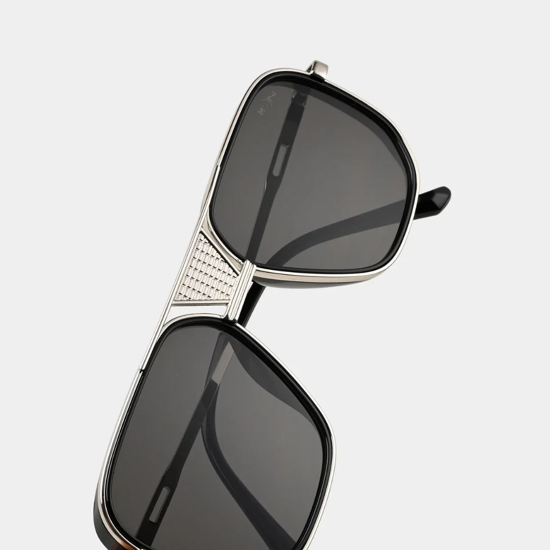 MOONX REAL NOVA S3 – UV400 Aviator Metal Frame Sunglasses (Unisex)