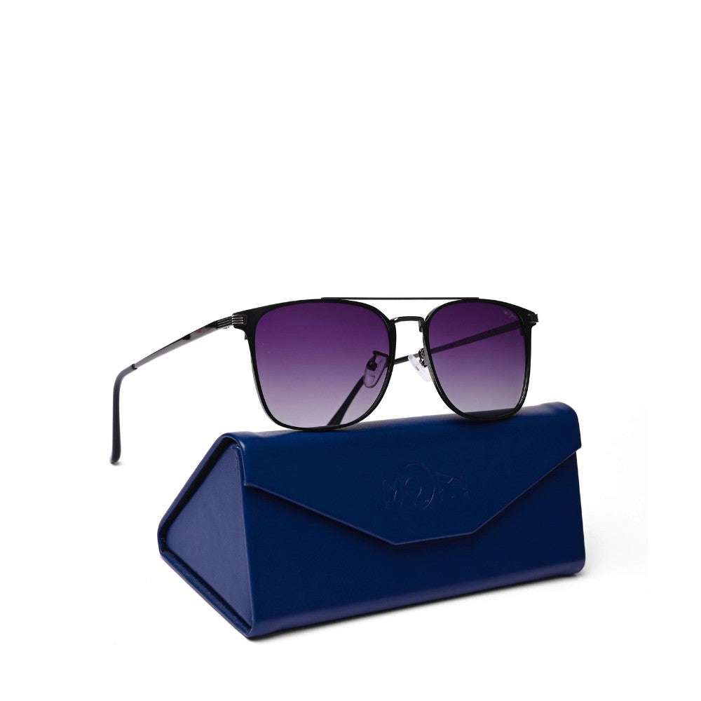MOONX LAPETUS S2 – Polarised Metal Rectangular Sunglasses (Unisex)