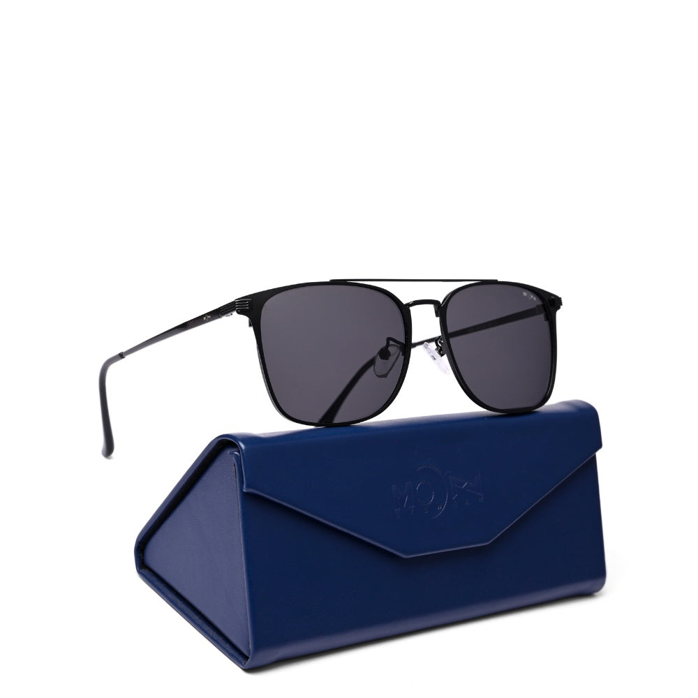 MOONX LAPETUS S1 – Polarised Metal Rectangular Sunglasses (Unisex)