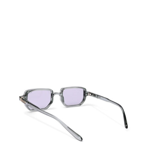 MOONX PHOENIX S5 – Transparent Rectangular Sunglasses (Unisex)