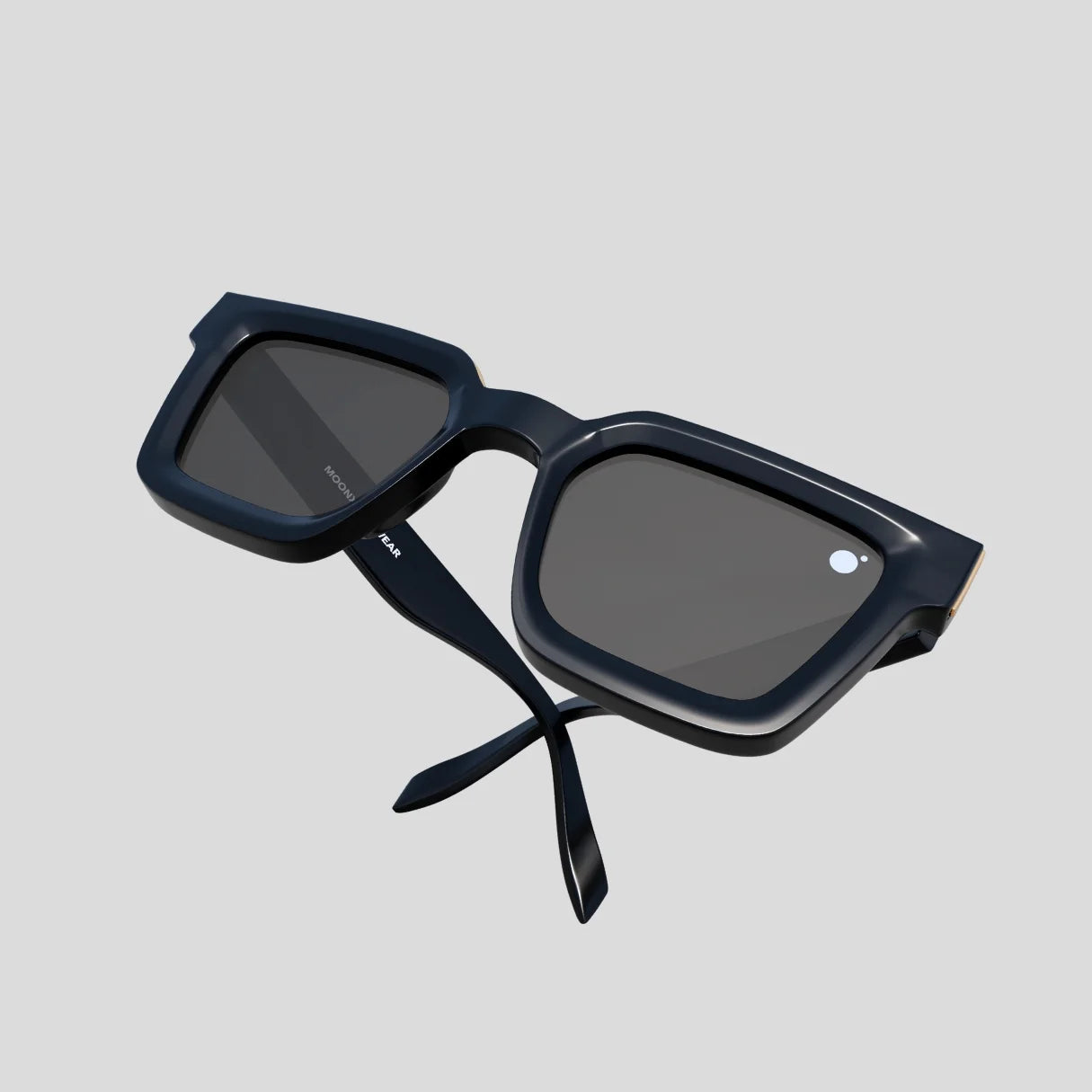 MOONX CLASSIC BLACK – UV400 Protection Wayfarer Sunglasses (Unisex, Hot Selling)