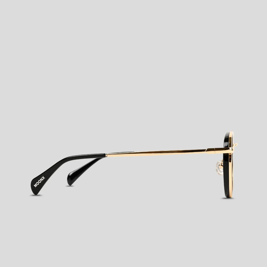 MOONX GALAXY S3– UV400 Round Luxury Metal Sunglasses (Unisex)