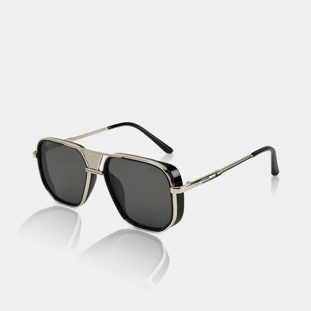 MOONX REAL NOVA S3 – UV400 Aviator Metal Frame Sunglasses (Unisex)