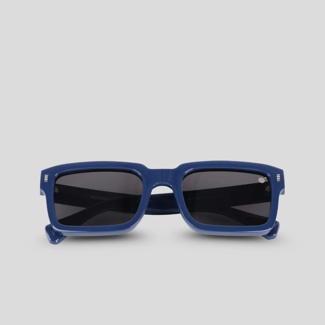 MOONX AURA S6 – UV400 Sleek Rectangular Sunglasses (Unisex)