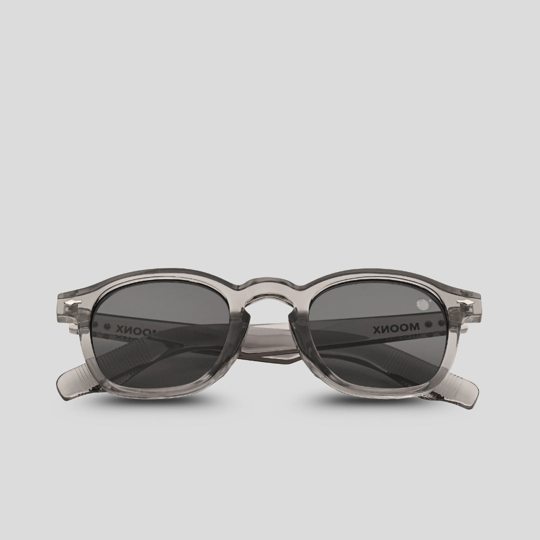 MOONX AERO S2 – UV400 Minimalist Round Sunglasses (Unisex)