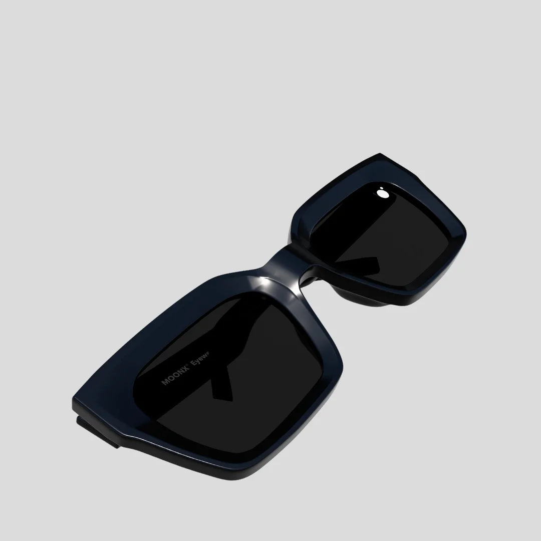 MOONX TREMOR S1 – UV400 Modern Geometrical Sunglasses (Unisex)