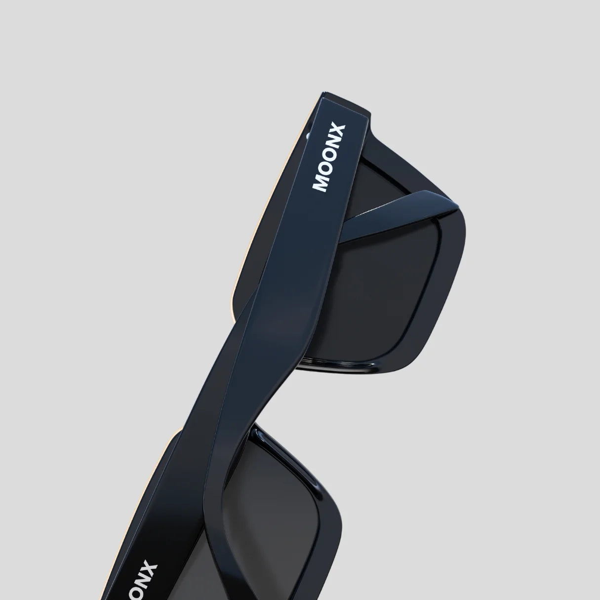 MOONX CLASSIC BLACK – UV400 Protection Wayfarer Sunglasses (Unisex, Hot Selling)