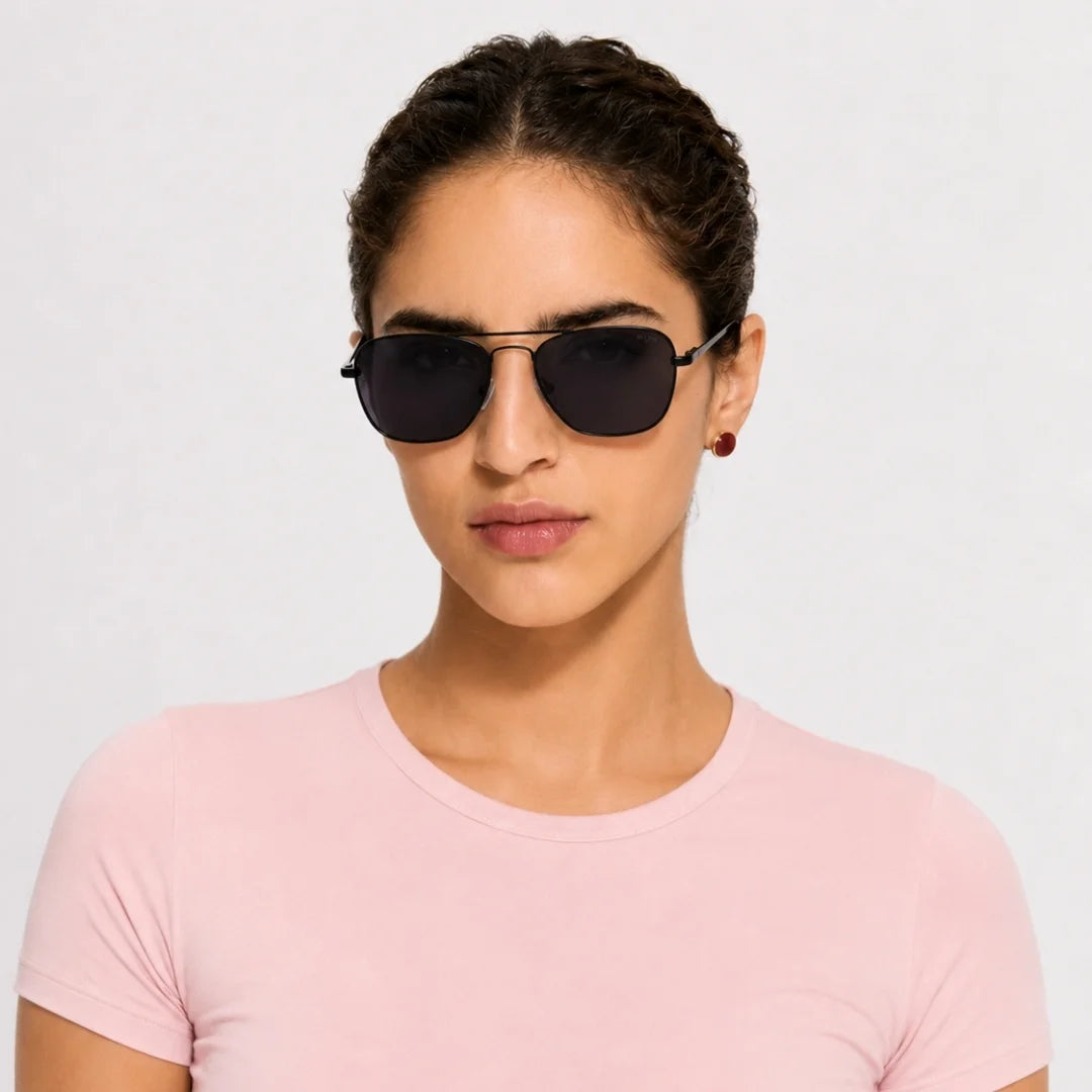 MOONX ANGEL S1 – Polarised Metal Aviator Sunglasses (Unisex)
