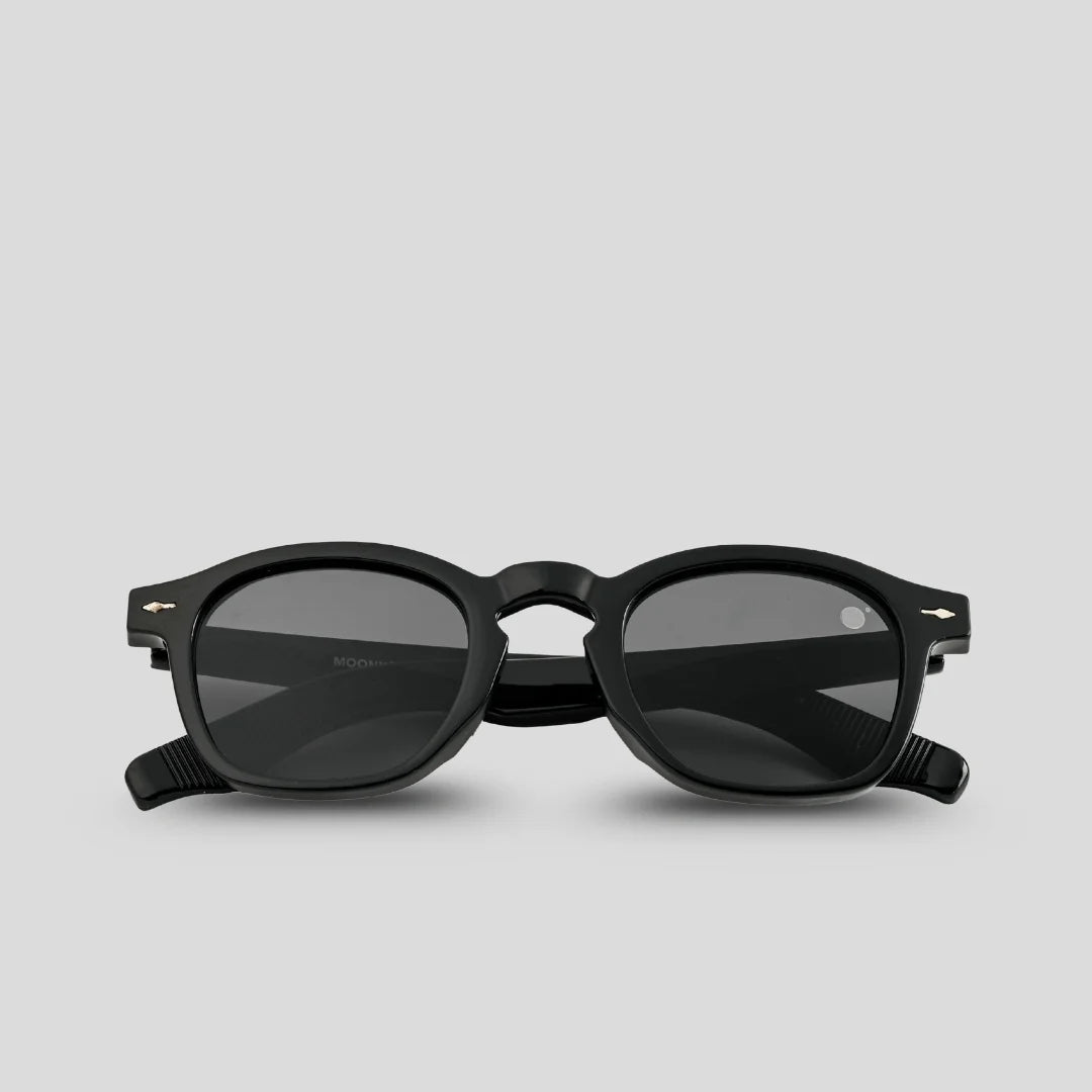 MOONX AERO S1 – UV400 Minimalist Round Sunglasses (Unisex)