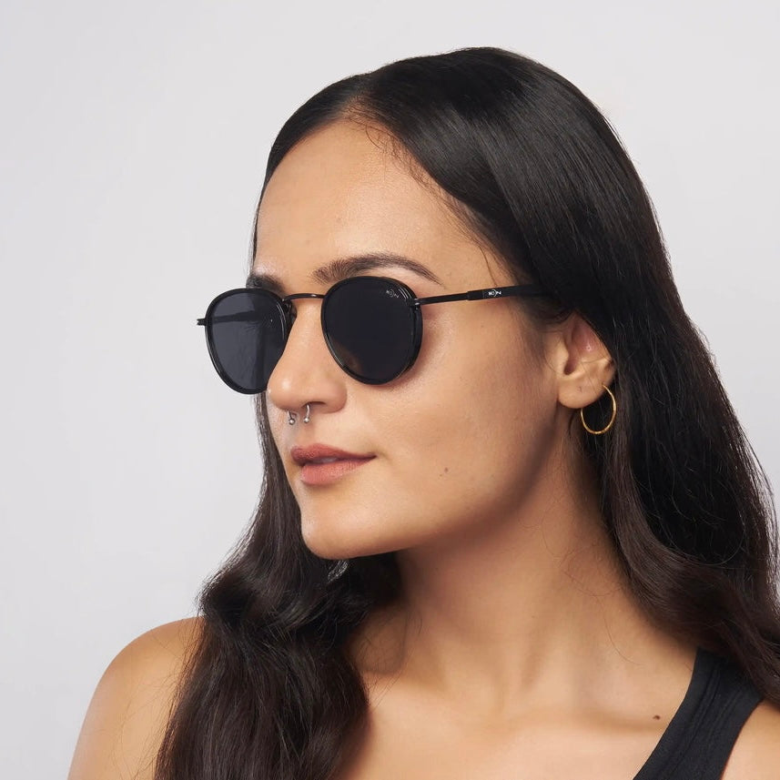 MOONX CLASSIC LUNAR – Polarised Round Inspired-Design Sunglasses (Unisex)