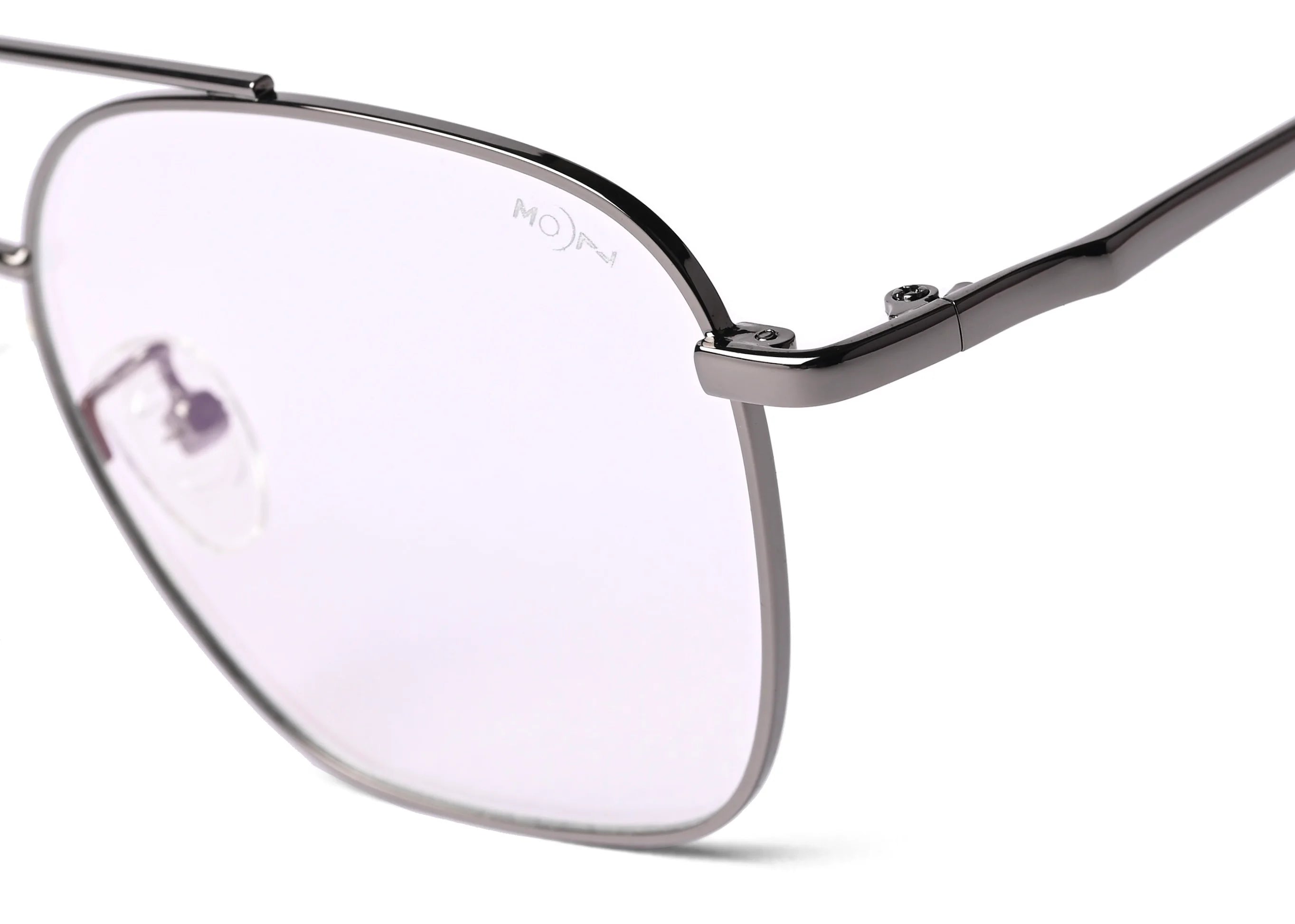 MOONX TRANZ (Anti-Blue) – Rectangular Anti-Blue Light Glasses (Unisex)