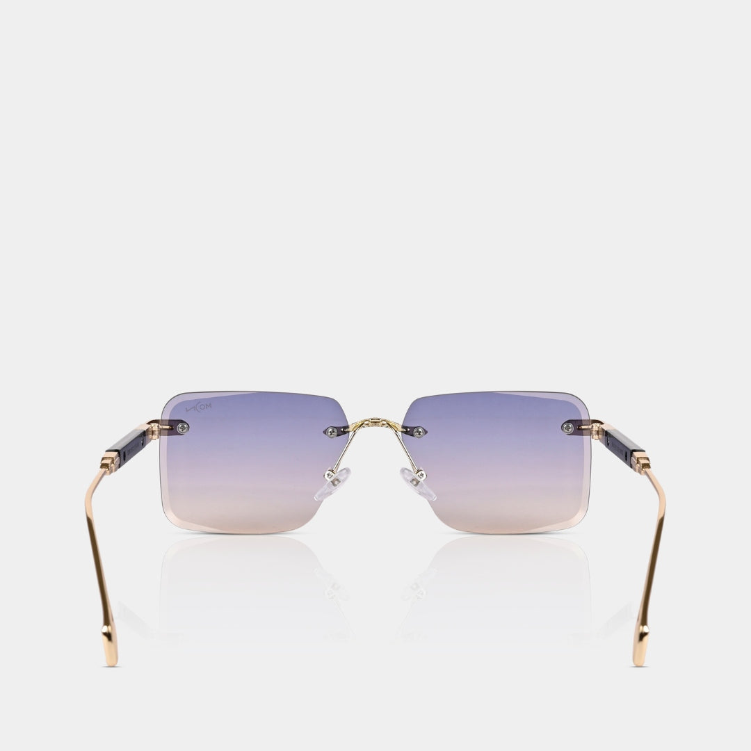 MOONX CALLISTO S3 – UV400 Rimless Rectangular Sunglasses (Unisex)