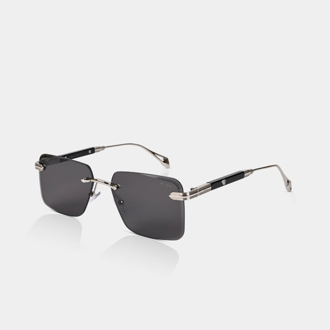 MOONX CALLISTO S2 – UV400 Rimless Rectangular Sunglasses (Unisex)