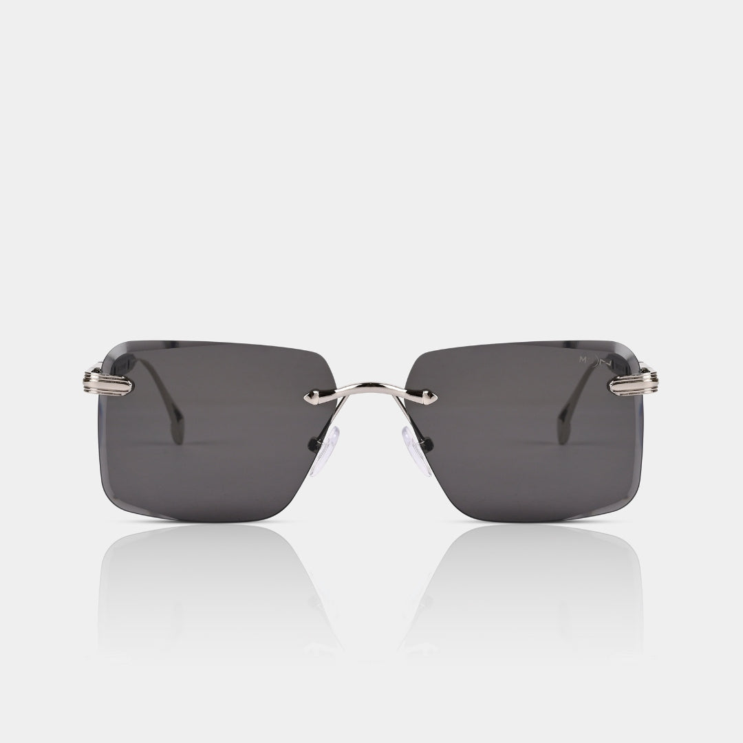 MOONX CALLISTO S2 – UV400 Rimless Rectangular Sunglasses (Unisex)