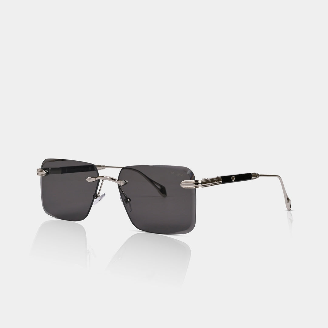 MOONX CALLISTO S2 – UV400 Rimless Rectangular Sunglasses (Unisex)