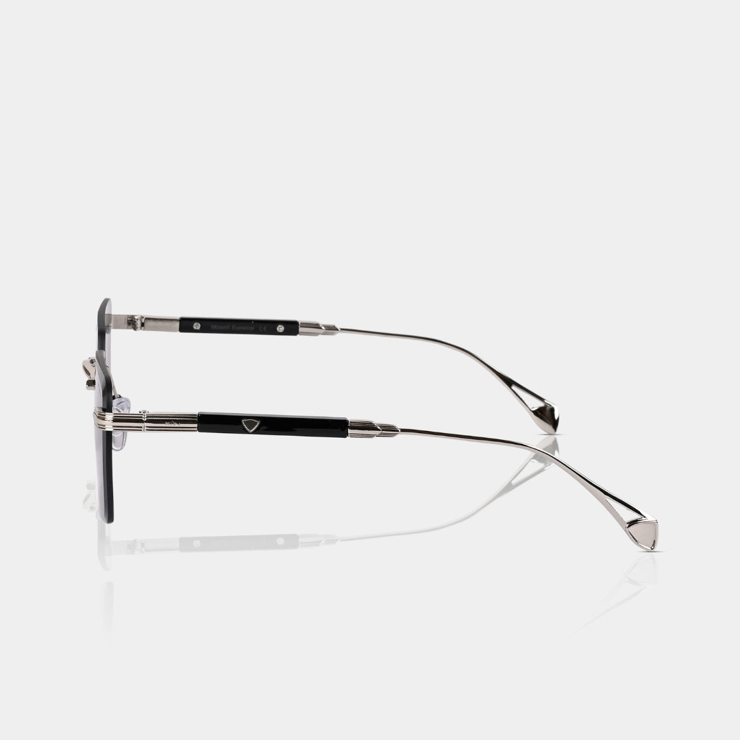 MOONX CALLISTO S2 – UV400 Rimless Rectangular Sunglasses (Unisex)