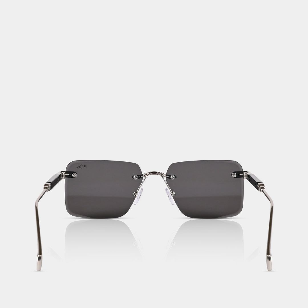 MOONX CALLISTO S2 – UV400 Rimless Rectangular Sunglasses (Unisex)