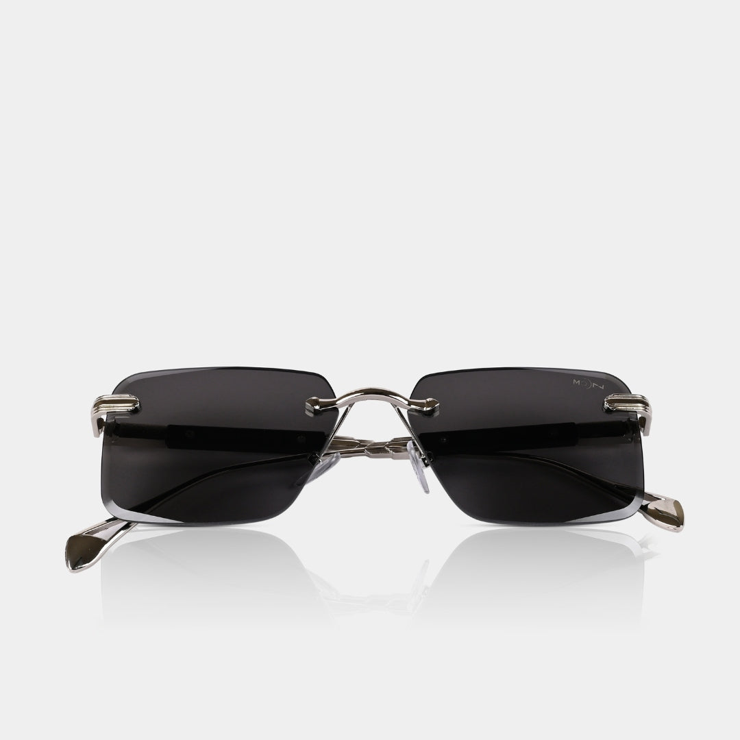 MOONX CALLISTO S2 – UV400 Rimless Rectangular Sunglasses (Unisex)