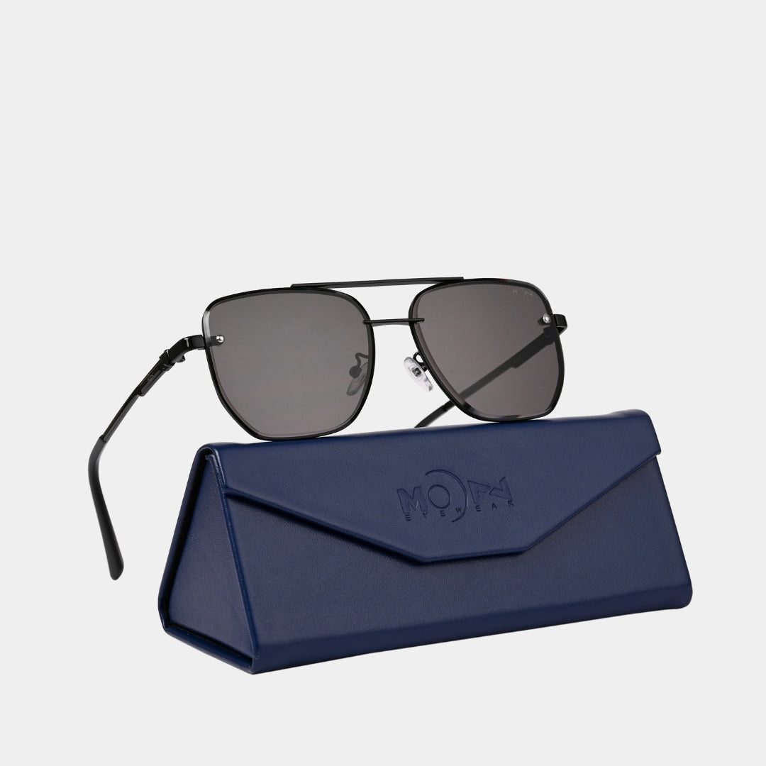 MOONX CELEBRITY BLACK – UV400 Celebrity Inspired Sunglasses (Unisex)
