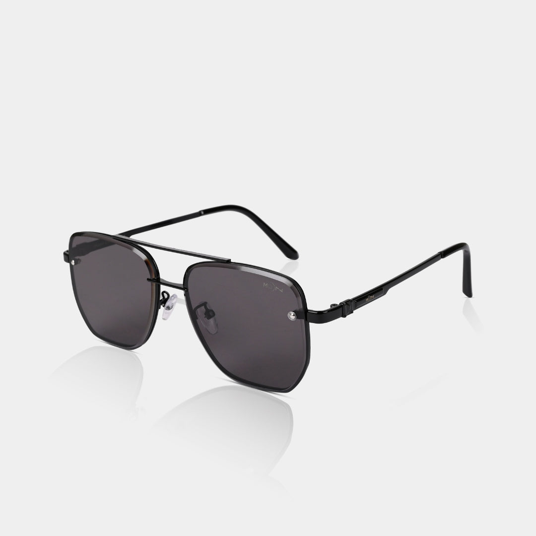 MOONX CELEBRITY BLACK – UV400 Celebrity Inspired Sunglasses (Unisex)