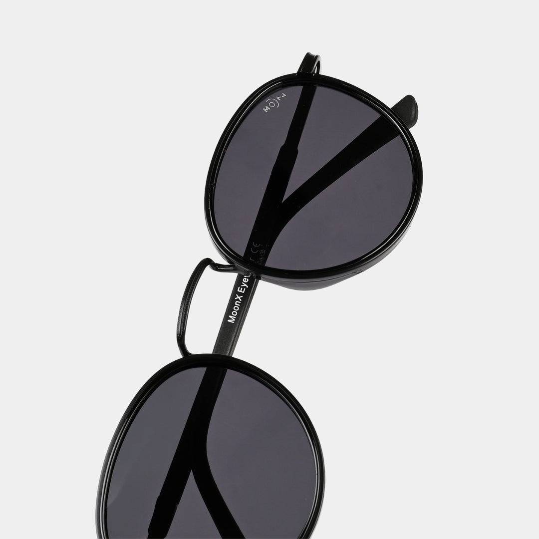 MOONX CLASSIC LUNAR – Polarised Round Inspired-Design Sunglasses (Unisex)