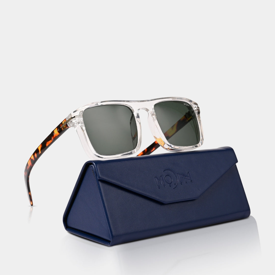 MOONX CRISIUM S3 (Exclusive) – UV400 Trending Rectangular Sunglasses (Unisex)
