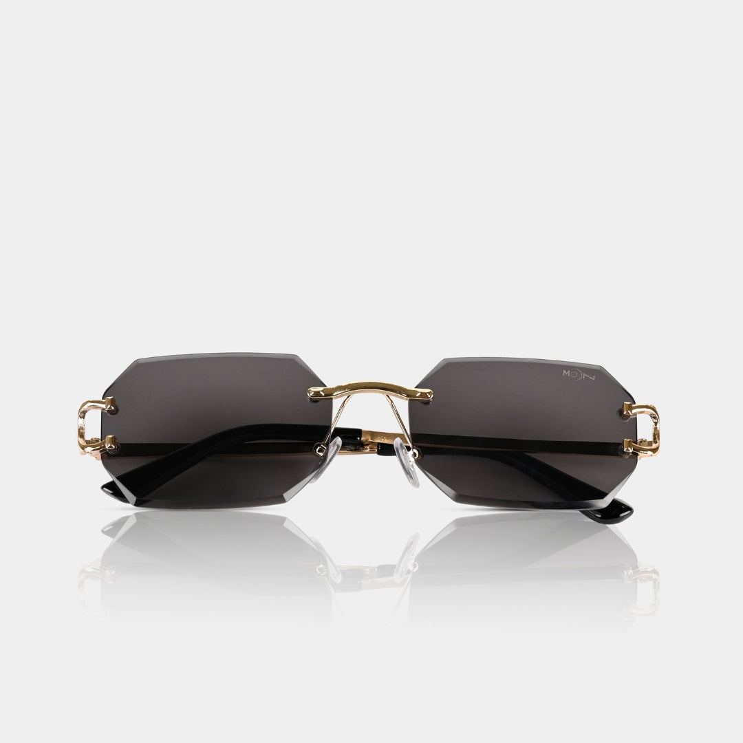 MOONX EUROPA S1 – UV400 Rimless Inspired-Design Sunglasses (Unisex)