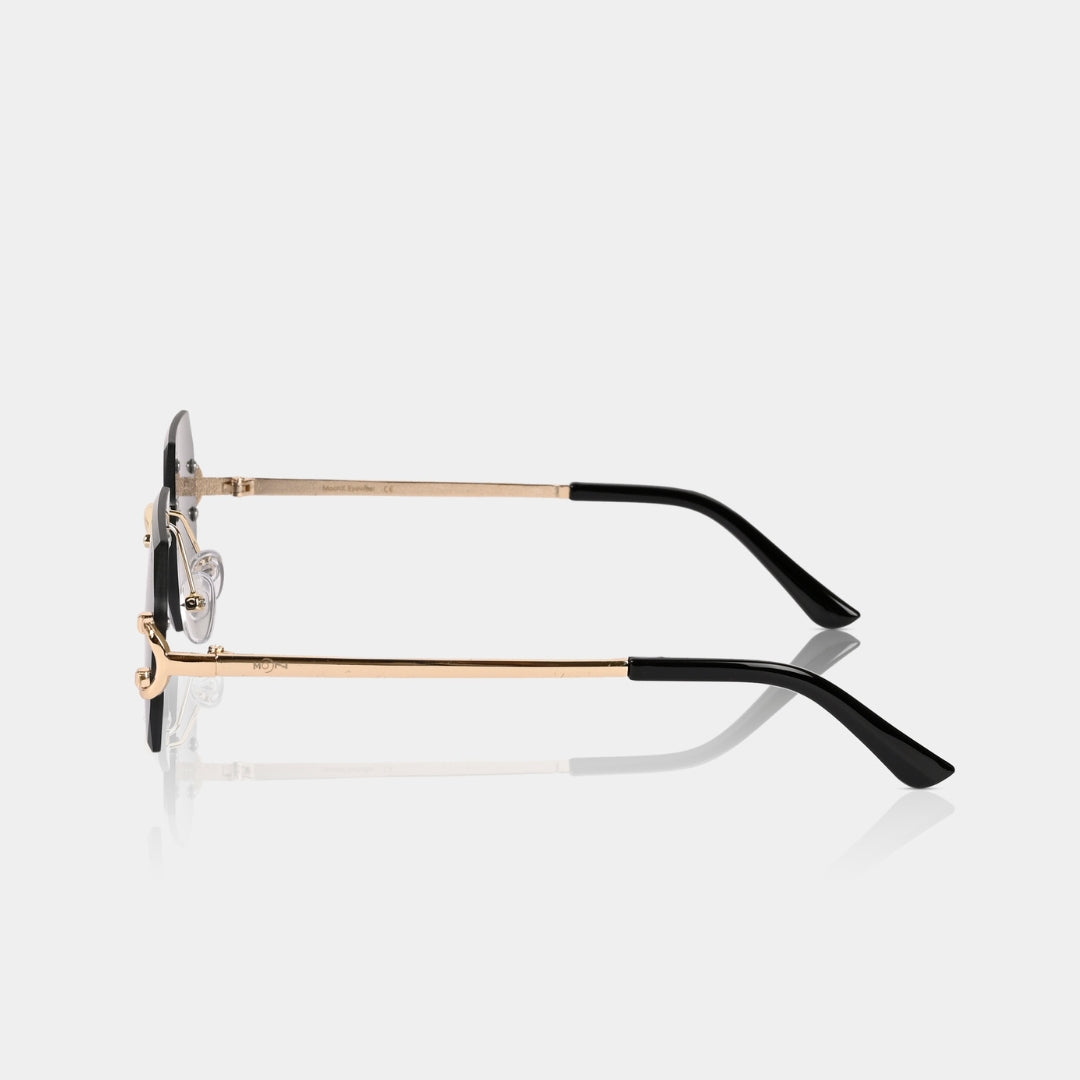 MOONX EUROPA S1 – UV400 Rimless Inspired-Design Sunglasses (Unisex)