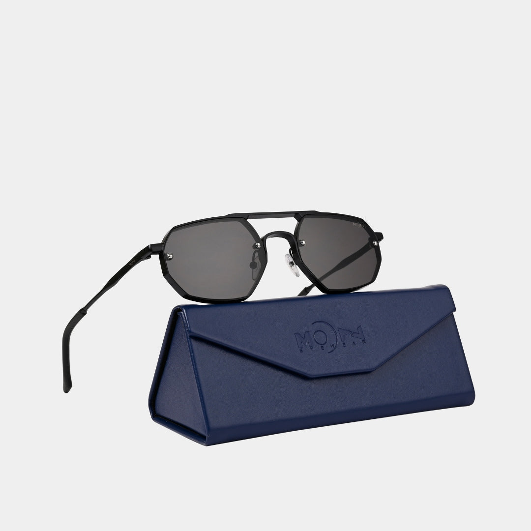 MOONX GEOMETRY – UV400 Geometric Shape Sunglasses (Unisex)