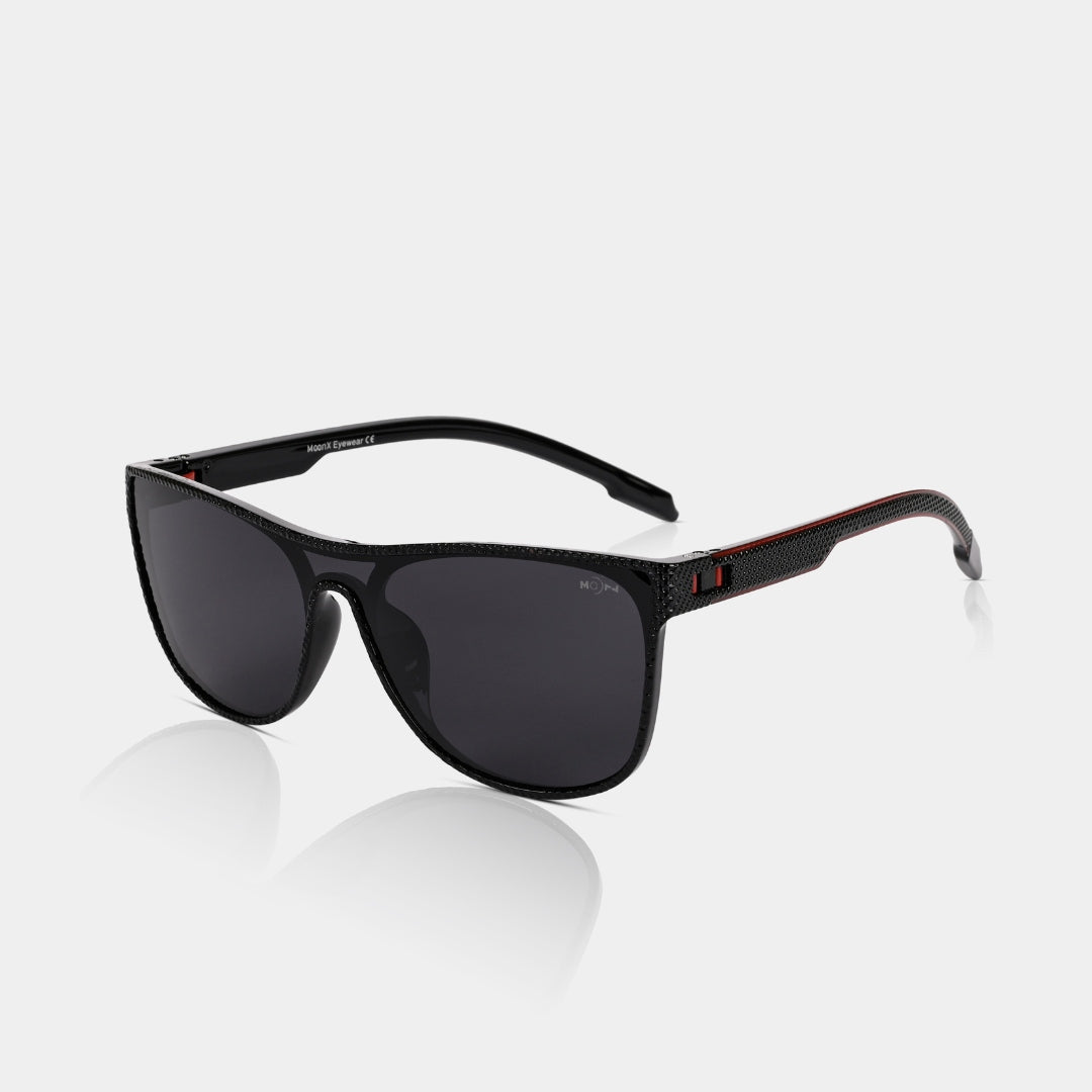MOONX LYNX S1 – Polarised Classic Rectangular Sunglasses (Unisex)