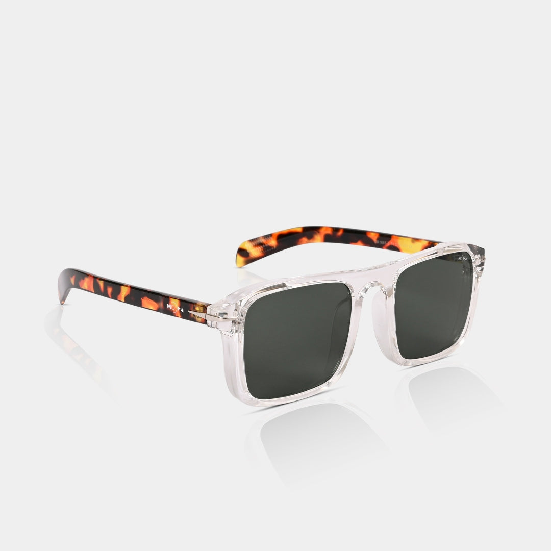 MOONX CRISIUM S3 (Exclusive) – UV400 Trending Rectangular Sunglasses (Unisex)