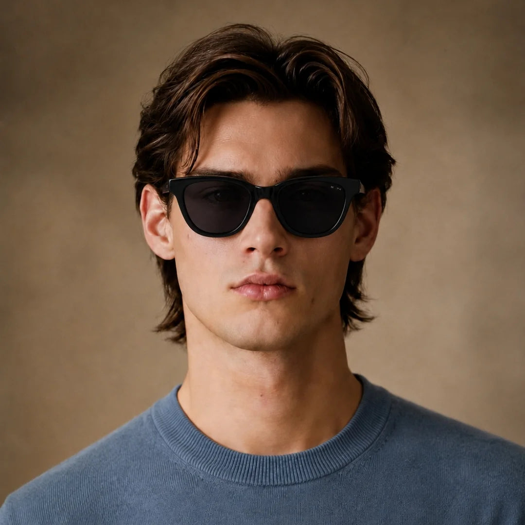 MOONX CLASSIC TITANS – Polarized Cat-Eye Sunglasses (Unisex)