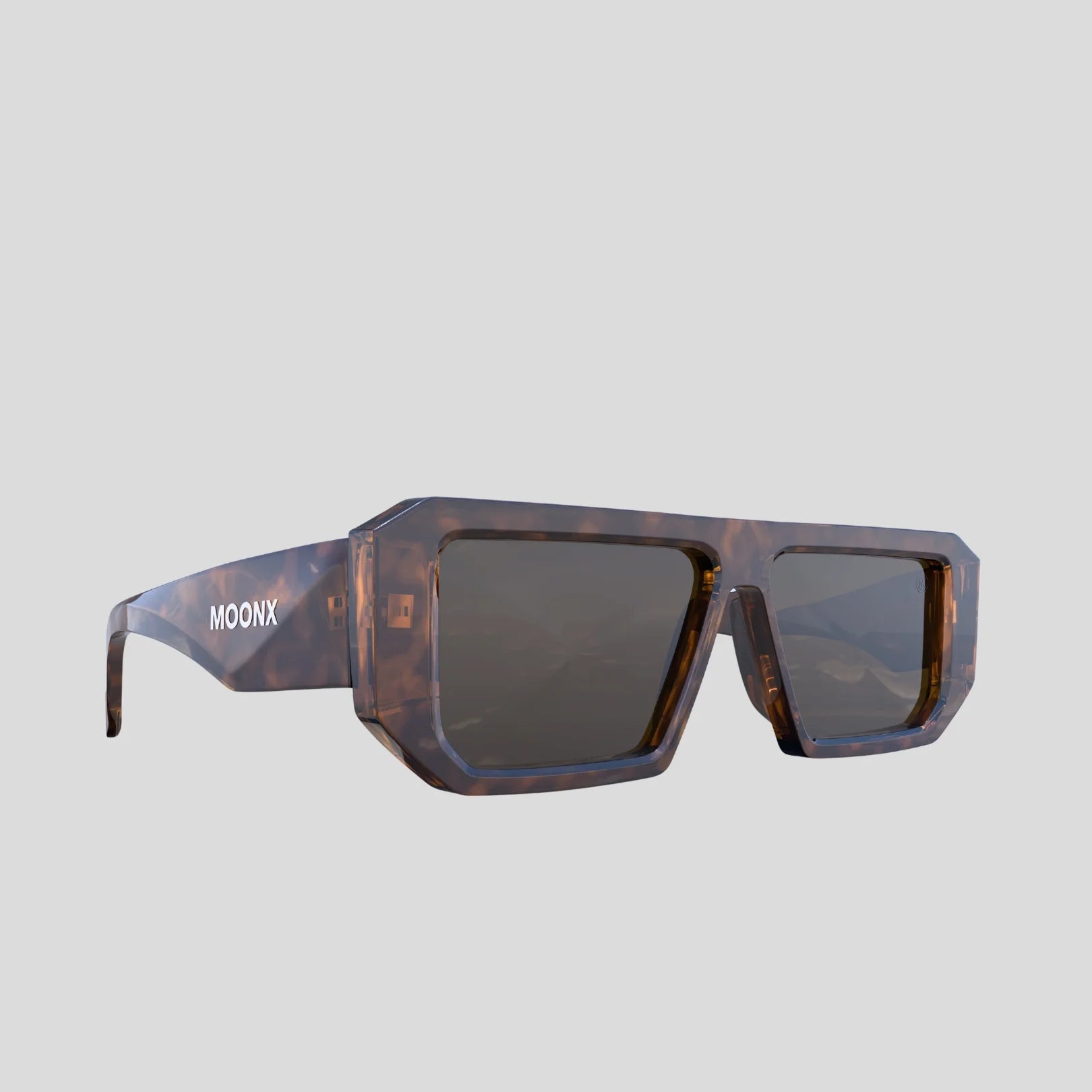 MOONX LUNA S2 - UV400 Premium & Bold Rectangular Frame Sunglasses