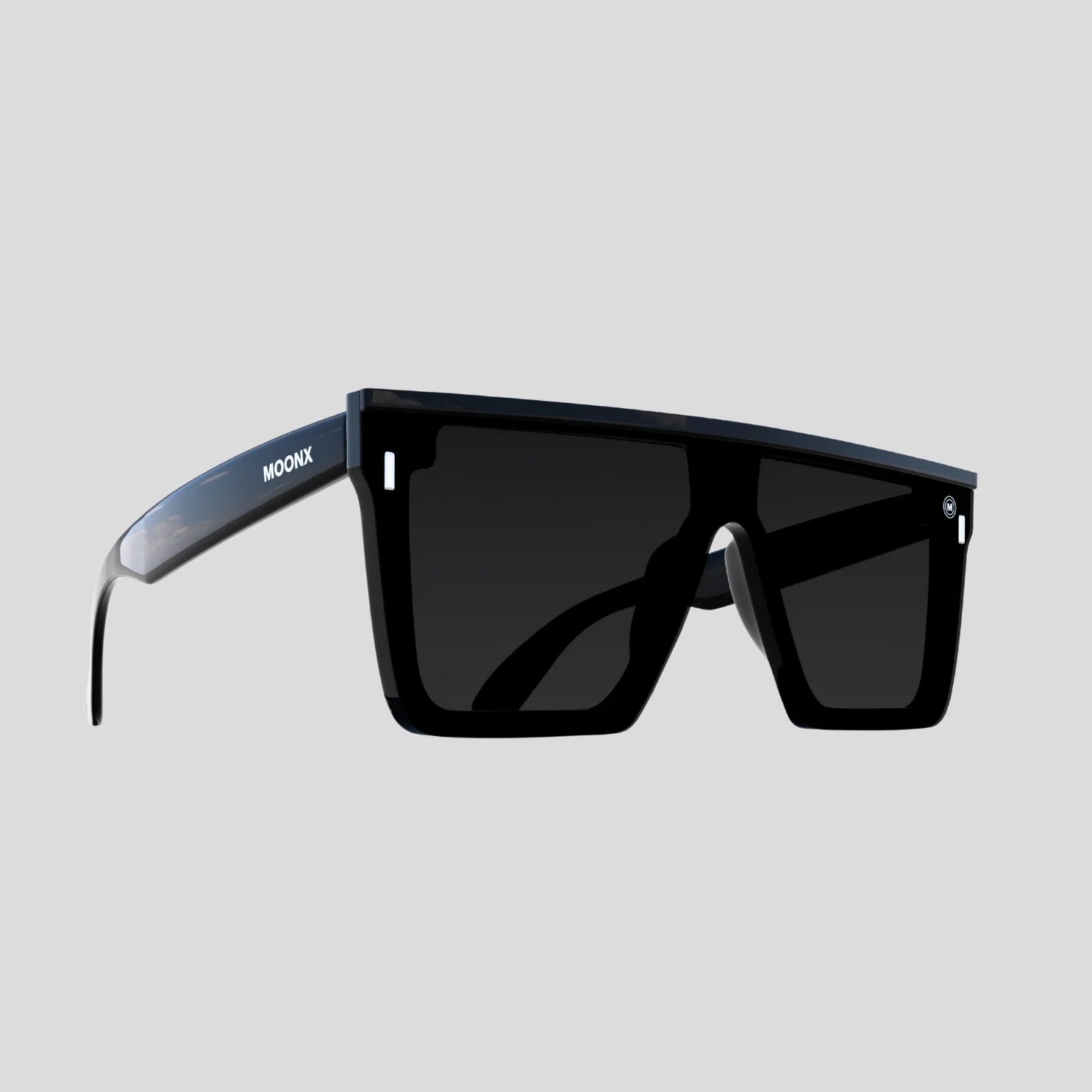 MOONX TREND SETTER – Polarised Rectangular Luxury Sunglasses (Unisex)