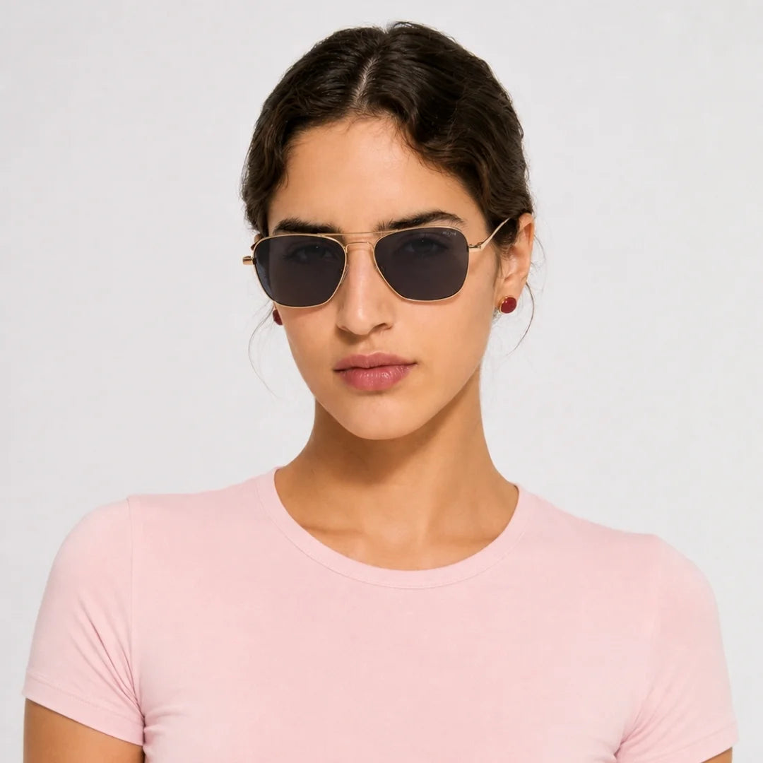 MOONX ANGEL S2 – Polarised Metal Aviator Sunglasses (Unisex)
