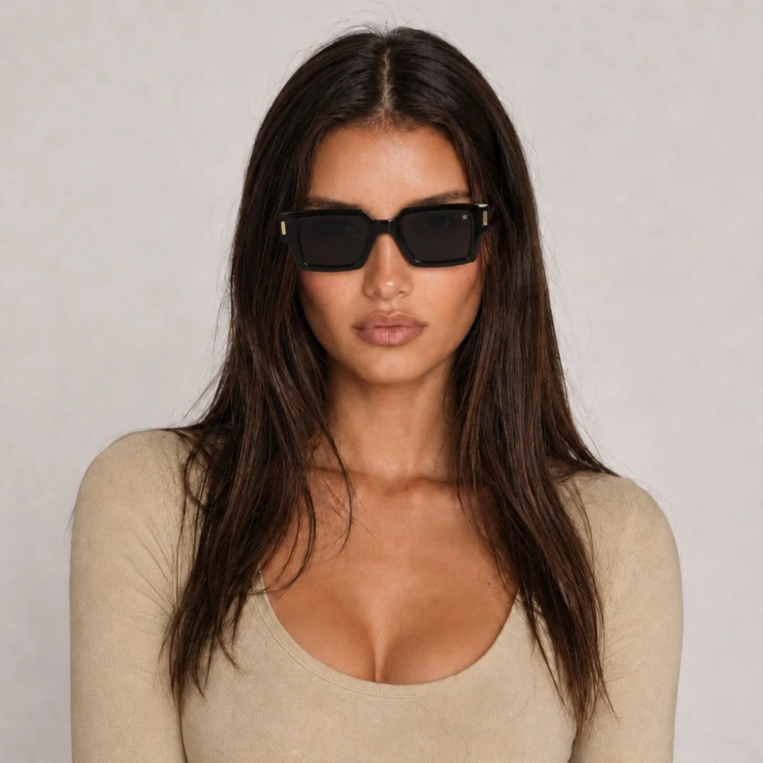 MOONX GEMINI – UV400 Premium Luxury Rectangular Sunglasses (Unisex)