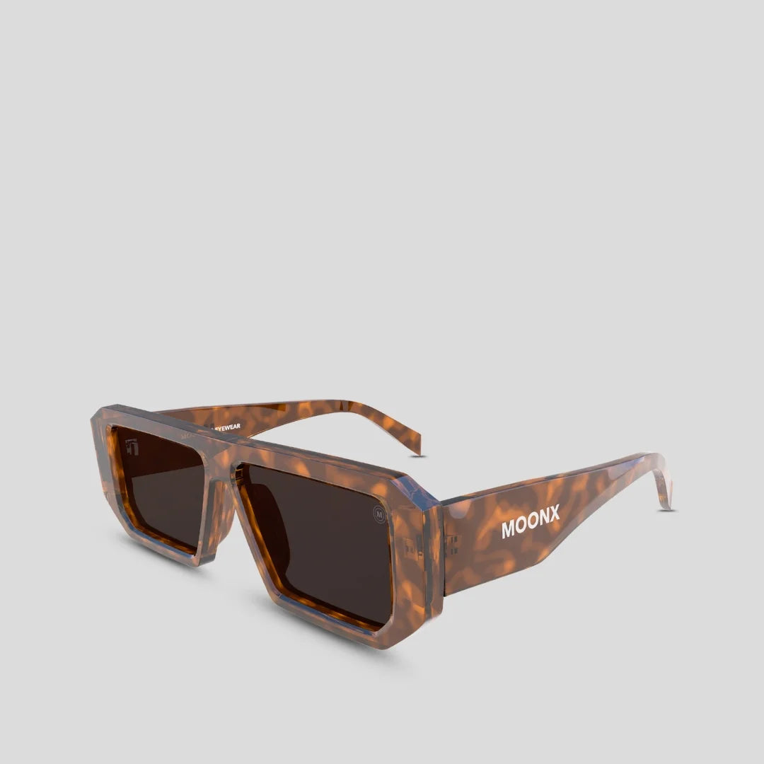 MOONX LUNA S2 - UV400 Premium & Bold Rectangular Frame Sunglasses